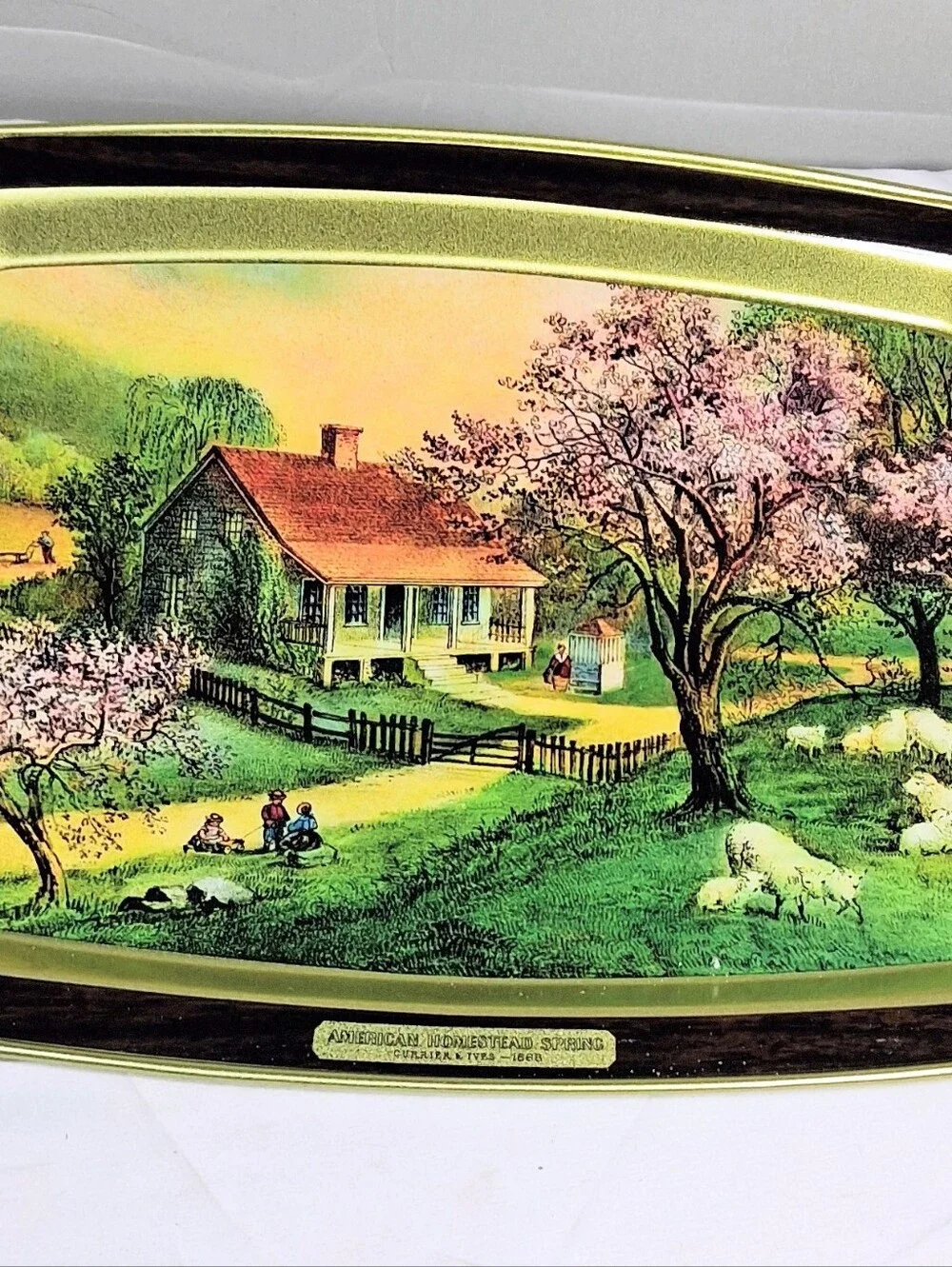 Currier & Ives Vintage Cottagecore 